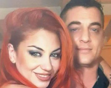 Lourdes Fernández y su expareja Leandro García Gómez.