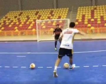 Así se entrena el brasileño Falcao