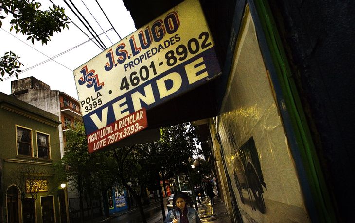 Cayó un 25,6% la compra venta de inmuebles bonaerenses