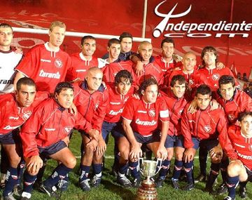 Pusineri, pieza clave en el Independiente campeón en 2002
