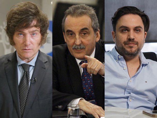 Milei y Marra se bajaron de un debate con Moreno