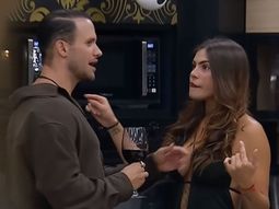 Arde Gran Hermano: Fabio Agostini besó a Luana Fernández frente a Franco Zunino 