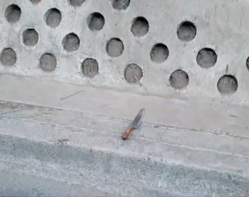 Relatos salvajes en la 9 de Julio: un conductor quiso acuchillar a otro