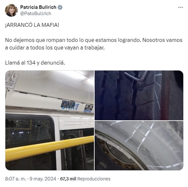 Colectivos de la empresa DOTA fueron vandalizados, entre ellos, unidades de la línea 106, que sufrieron piedrazos Colectivos de la empresa DOTA fueron vandalizados, entre ellos, unidades de la línea 106, que sufrieron piedrazos