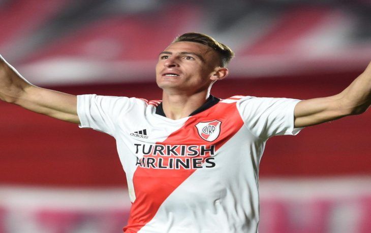 Problemas en River: se lesionó Braian Romero