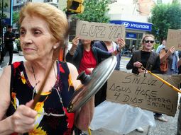 Hubo protestas por falta de luz en la Ciudad y el Conurbano