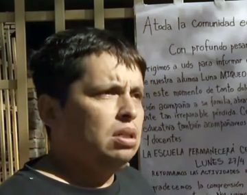 Ricardo Miqueo utilizó su cuenta de Facebook para despedir a su hija con una publicación cargada de emoción.
