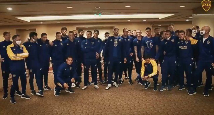 El emotivo mensaje de los aislados de Boca a los juveniles que se presentarán ante Banfield