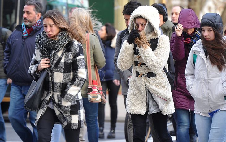 La jornada arranca con frío en la Ciudad y el Conurbano