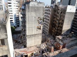 descartan riesgo de derrumbe en el edificio de la explosion descartan riesgo de derrumbe en el edificio de la explosion