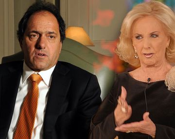 Scioli y Mirtha se pelearon
