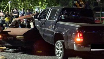 Así quedaron los vehículos tras la tragedia en José C. Paz. Así quedaron los vehículos tras la tragedia en José C. Paz.