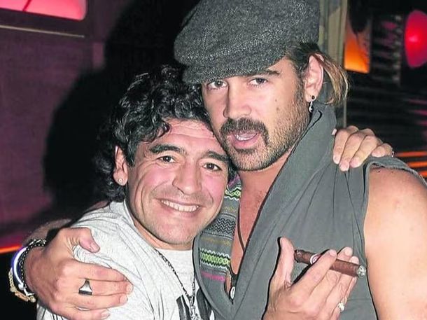 El recuerdo de Colin Farrell de cuando conoció a Diego Maradona: Poesía en movimiento