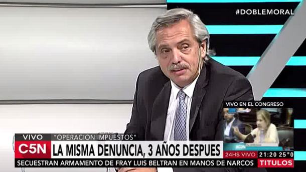 Alberto F. sobre denuncia contra Indalo: Está claro que no hay irregularidad