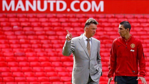 La reacción de Di María a las declaraciones de Van Gaal