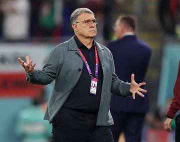 Gerardo Tata Martino en Qatar 2022.
