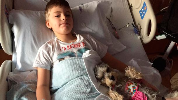 Todos por Nacho: la campaña para ayudar a un nene de 8 años con cáncer