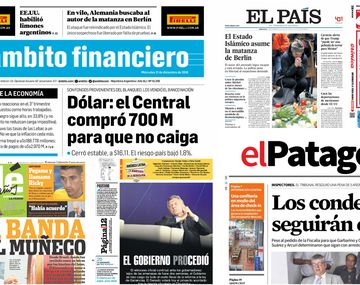 Tapas de diarios del 21 de diciembre de 2016