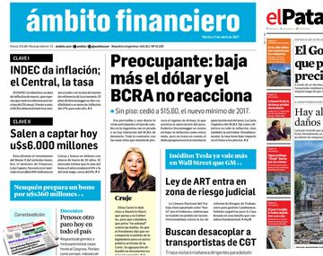 Tapas de diario del martes 11 de abril de 2017