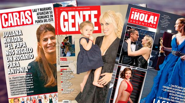 Mirá las tapas de la revistas de esta semana