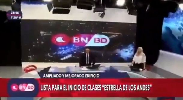 ¡Ay, por Dios!: así se vivió el sismo de San Juan en vivo en un noticiero que estaba al aire