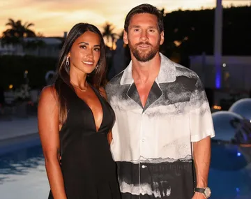 Las fotos del cumpleaños de Messi: torta temática