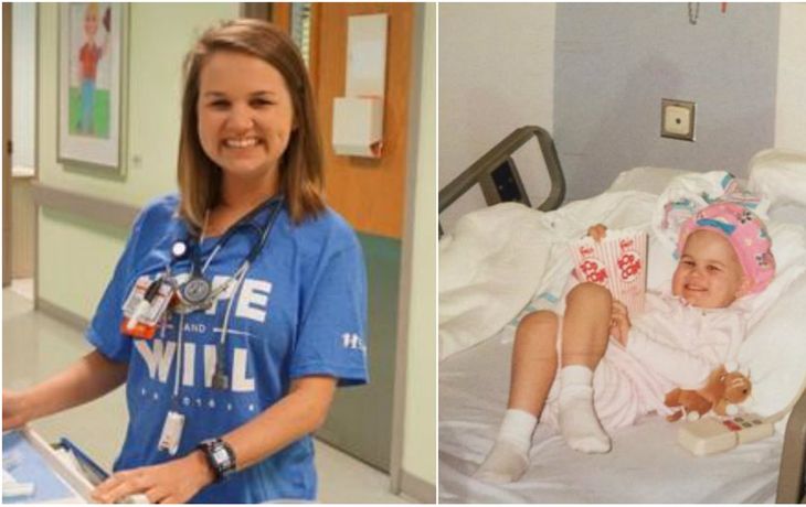 Tenía cáncer, se curó y volvió como enfermera