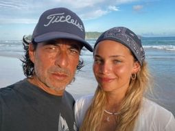 Catalina junto a su padre, Marcelo Gutiérrez, un reconocido arquitecto de Córdoba