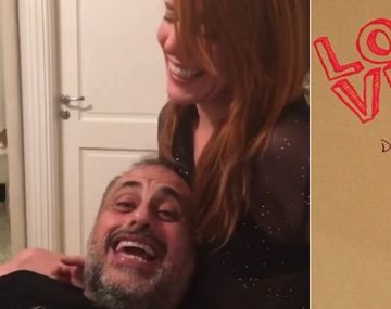 El divertido video de Jorge Rial y Agustina Kämpfer por el Día de los Enamorados