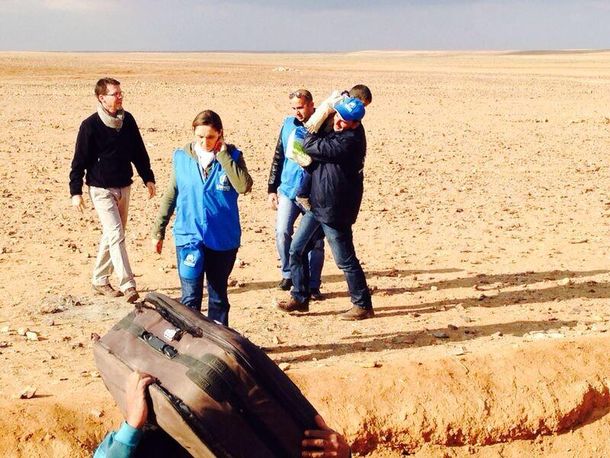 Conmueve al mundo la foto del niño que escapó de la guerra en Siria