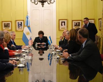 Javier Milei recibió a congresistas de Estados Unidos