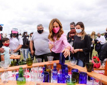Tolosa Paz recorrió Florencia Varela: participó de una inauguración y dialogó con vecinos
