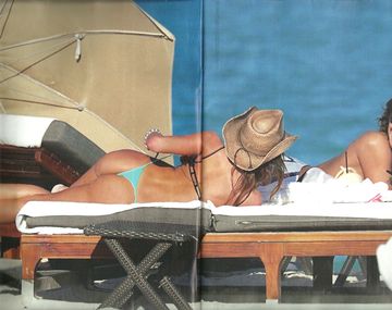 Karina Jelinek y su nuevo novio