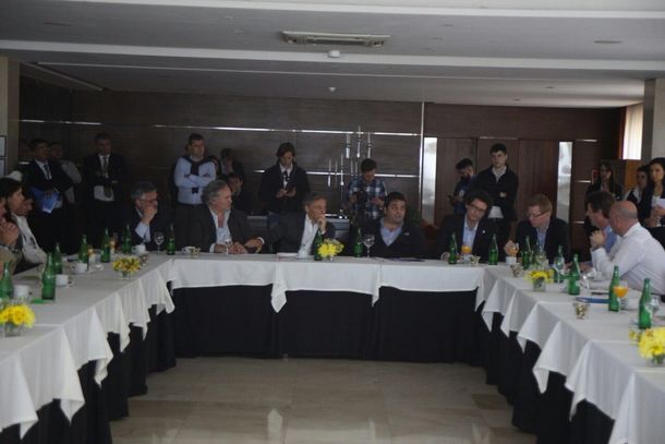 Reunión del Gobierno con empresarios. Imagen de archivo 