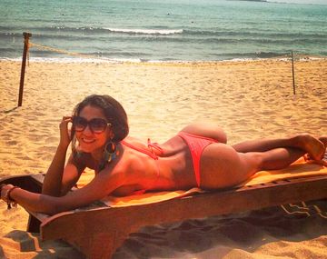 Tamara Alves deslumbró a China con sus curvas
