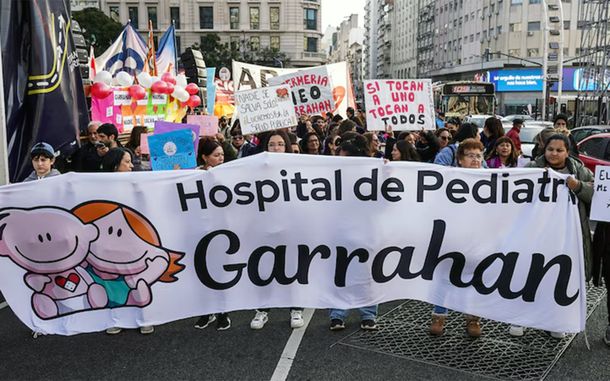 Sigue la lucha por el Hospital Garrahan: arranca una semana de paros y movilizaciones