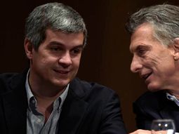 Mauricio Macri y Marcos Peña Mauricio Macri y Marcos Peña