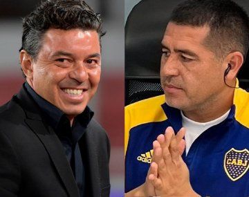 Marcelo Gallardo / Juan Román Riquelme.