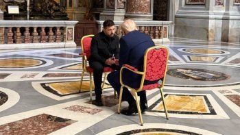 Antes del funeral del papa Francisco, Trump y Zelensky mantuvieron una reunión en el Vaticano.