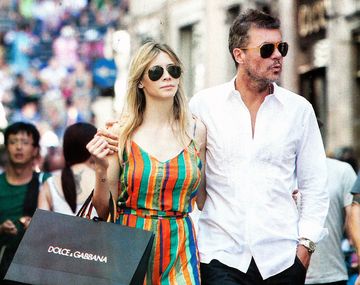 Las fotos de Marcelo Tinelli y Guillermina Valdes en Europa