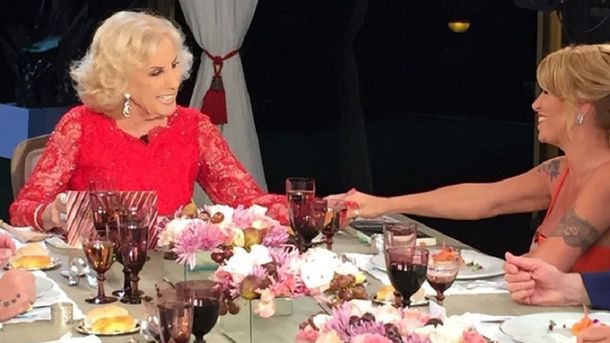 Mirtha Legrand con Florencia Peña