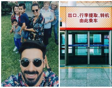 Yanina Screpante se instaló en China con Ezequiel Lavezzi: New home