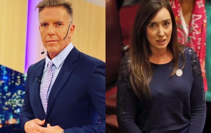 Alejandro Fantino, enojado con Victoria Villarruel