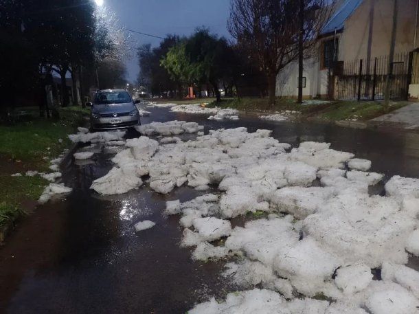Se espera granizo.
