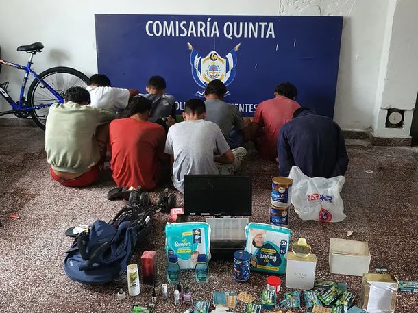 Hay ocho detenidos por los saqueos en Corrientes | Foto: Policía de Corrientes Hay ocho detenidos por los saqueos en Corrientes | Foto: Policía de Corrientes