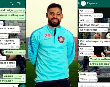 El jugador se desempeña como volante en el equipo Azulgrana