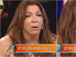 Lizy rompió en llanto al aire Lizy rompió en llanto al aire