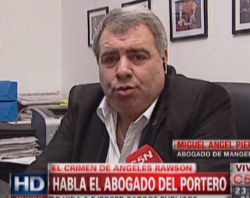 Pierri confirmó que continuará siendo el abogado de Mangeri