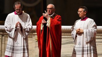 el papa francisco celebro la pasion de cristo el papa francisco celebro la pasion de cristo