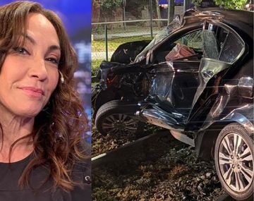 Así quedó el auto de Ernestina Pais tras el fatal accidente